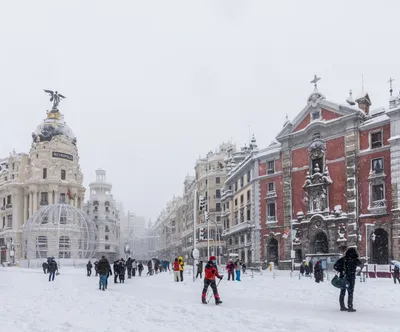 Испания. Зимний Мадрид