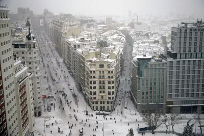 Испания пытается преодолеть последствия снежной бури | Euronews