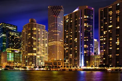 Купить коттедж в Майами Бич, США 400м2 цена 2 530 000$ у моря элитная  недвижимость ID: 109223