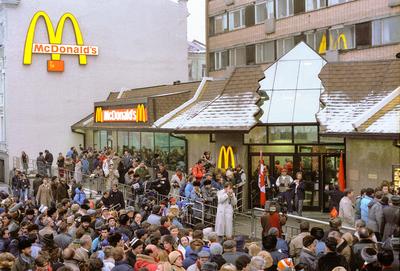 McDonald's Still Open in Russia Despite Suspension, Video Shows