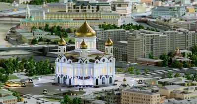 Проект реконструкции макета Москва-Сити