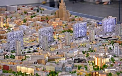 Архитектурный макет Москвы, увеличенный в два раза, открыт для посетителей  на ВДНХ — Комплекс градостроительной политики и строительства города Москвы