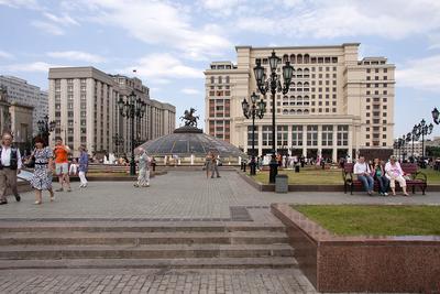 Манежная площадь — Узнай Москву