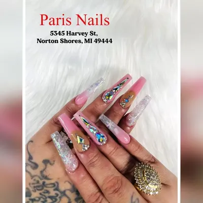 ❤ Paris Nails (...please DO NOT repeat my reversed flag mistake) ❤