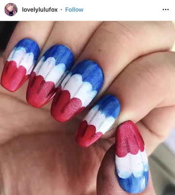 Amazon.com : 4 of July Press on Nails Short USA Independence Day Patriotic  Fake Nails American Stars and Stripes Designs False Nails Square Full Cover  Stick on Nails Artificial Nails for Procession