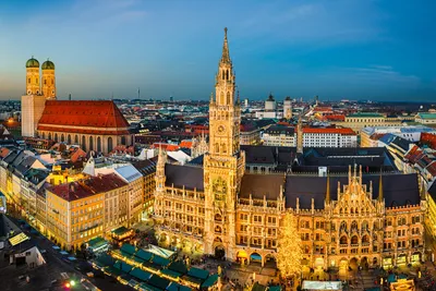 Marienplatz, Munich City Hall, Munich, Germany Photograph by Tom Wurl -  Fine Art America