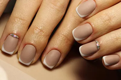 маникюр матовый френч: 10 тыс изображений найдено в Яндекс.Картинках |  Sassy nails, Pretty nails, Gel nails