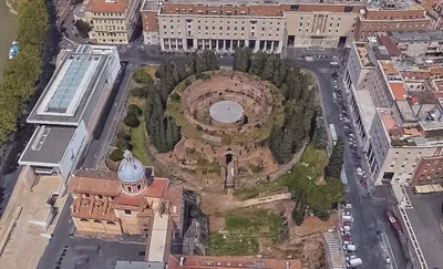 Мавзолей императора Агуста - Mausoleo di Augusto - достопримечательности  Рима