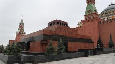 Мавзолей В. И. Ленина - место хранения саркофага с телом основателя  советского государства