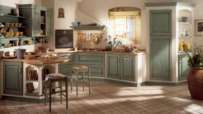 Особенности дизайна итальянских кухонь - 8 фото