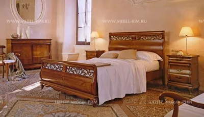 Купить мебель из винтажного дуба для спальни в Москве, дизайнерская  итальянская спальная мебель Dea винтажный дуб в интернет магазине iModern