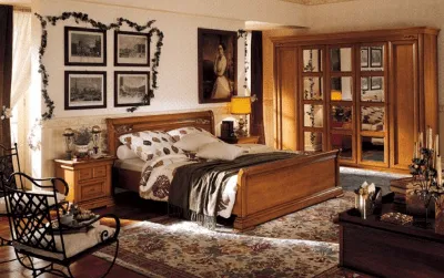 Купить Итальянскую спальню Monaco цвета слоновой кости от Альф.