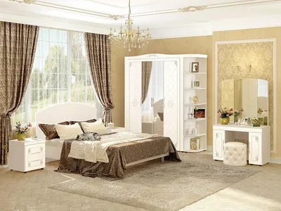 Спальня Версаль (Арида) – купить в интернет-магазине «Мебель на дом»,  Санкт-Петербург