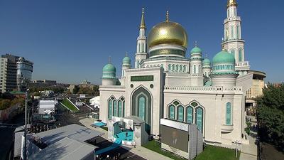 Московская соборная мечеть открыта после реконструкции • Президент России