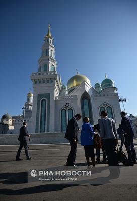 Мечеть собора Москвы стоковое фото. изображение насчитывающей купол -  103691104