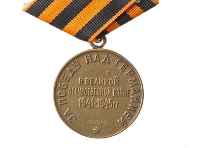 Медаль За Победу над Германией 1941-1945 - «VIOLITY»