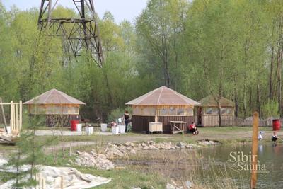 Озеро Медвежье банно-гостиничный комплекс - Бани и сауны Новосибирска.  Фото, цены, схема проезда.