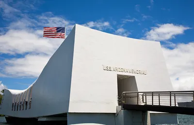 USS Arizona Memorial Remembrance Magnet