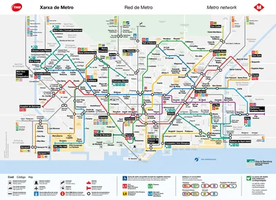 Метро Аэропорт Барселона карта метро карта аэропорта Барселоны (Каталония  Испания)
