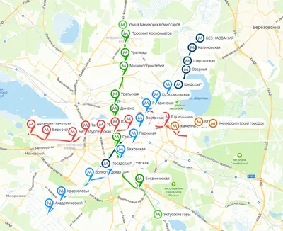 Екатеринбургское метро: немного истории, немного схем, немного планов — Наш  Урал и весь мир