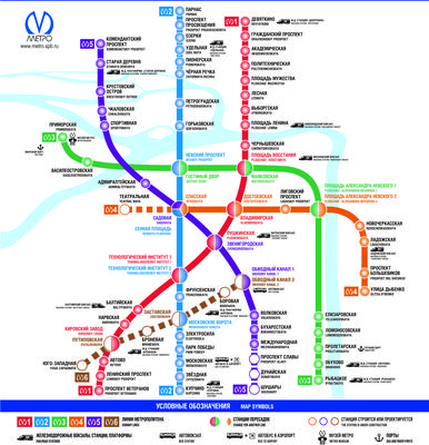История метро в схемах