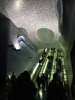 Toledo Metro Station in Naples - The Most Beautiful in Europe