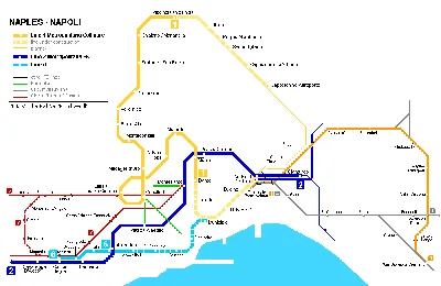 Метро Неаполя. Станции Univercita и Garibaldi.