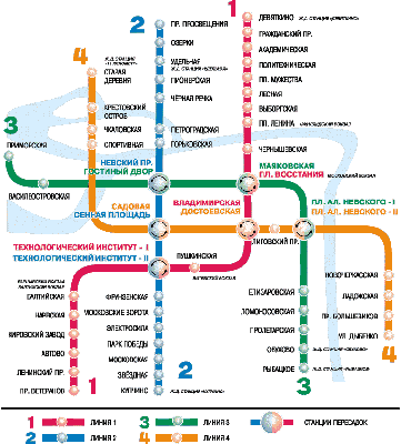 Метро Санкт-Петербурга: схема, режим работы, цены, самые красивые станции,  интересные факты — Туристер.Ру