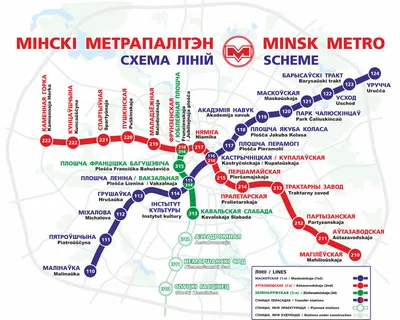 Metro Minsk in english. Minskoe metro