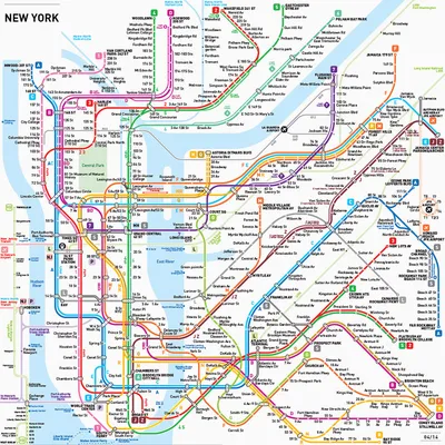 метро в нью-йорке