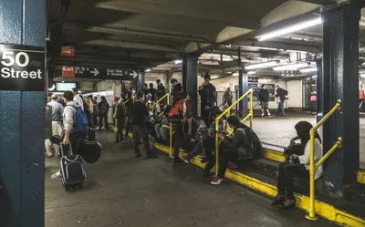 Пост о метро в Нью-Йорке | Пикабу
