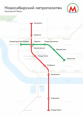 Новосибирский метрополитен | Схема метрополитена