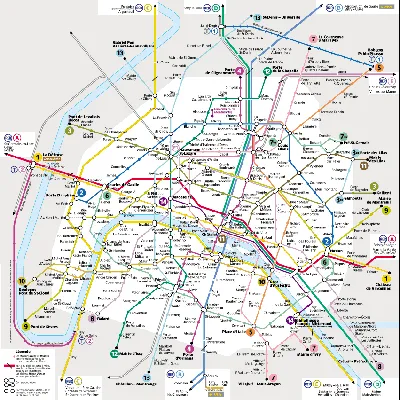 Метро Парижа | Париж и Франция