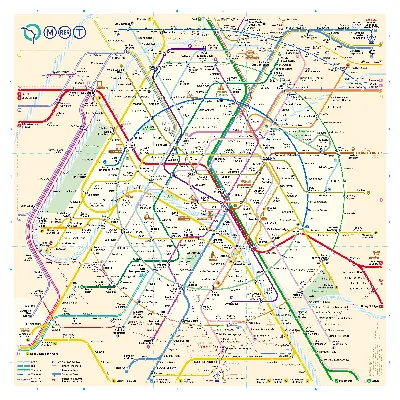 Новая транспортная схема Парижа