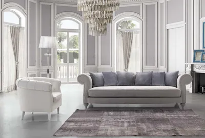 Полукруглый диван в текстильной обивке Vanity, SAT Export - Мебель МР