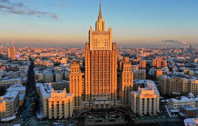 Здание МИД РФ, Москва — сталинская высотка, фото, внутри, адрес, высота,  история, метро
