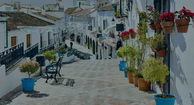 Mijas spain square hi-res stock photography and images - Alamy