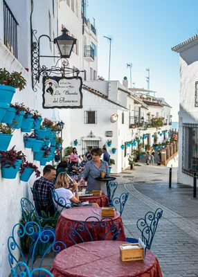 Mijas spain cafe hi-res stock photography and images - Alamy