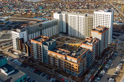 Синара-Девелопмент» завершила строительство жилого квартала в районе « Солнечный»