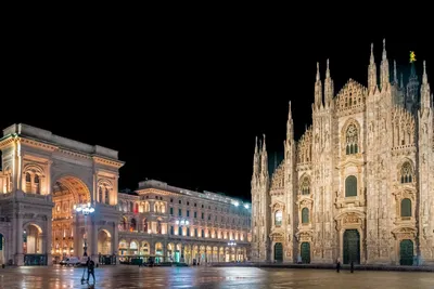 Милан, туристы Италии редакционное стоковое фото. изображение насчитывающей  монументально - 49088978
