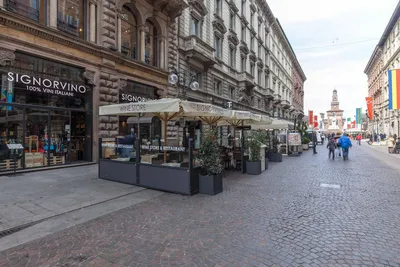Улицы для шоппинга в Милане - Via Dante -
