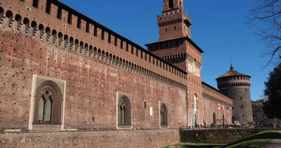 Замок Сфорца в Милане (Castello Sforzesco di Milano)