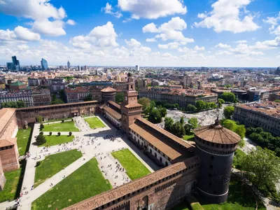 Отзыв о Замок Сфорца (Италия, Милан) | Миланский родственник Кремля
