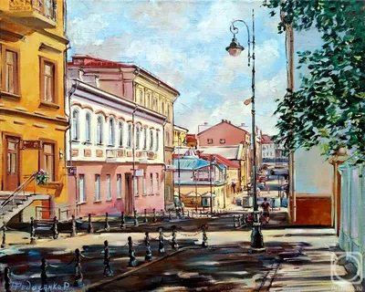 Файл:Минск. Улица Немига. Вид с пешеходного мостика.jpg — Википедия