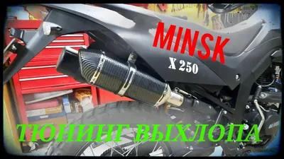 Мотоцикл Минск (M1NSK) X 250 (черный) купить по низкой цене