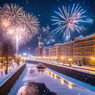 Фоторепортаж из центра Минска в Новогоднюю ночь | Belarusian News Photos