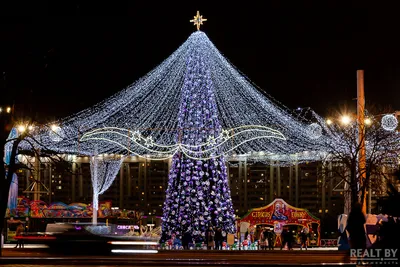 Минск новогодний фото фотографии