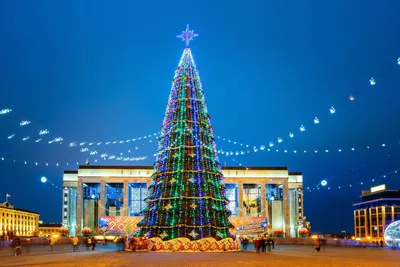 Новогоднюю иллюминацию включат в столице уже 15 декабря. Какие инсталляции  украсят Минск