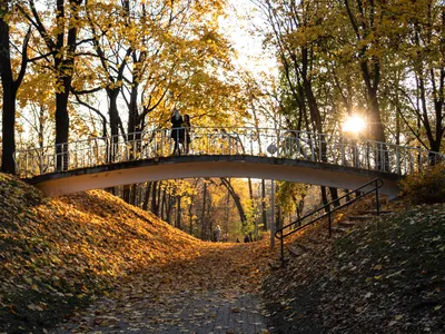 Осень в Минске стоковое фото. изображение насчитывающей  достопримечательностью - 45609368