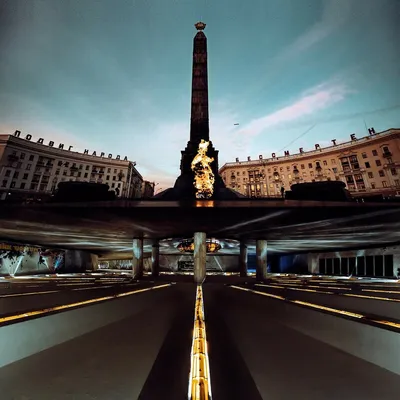 Площадь Победы в Минске | новое видео с коптера | Обелиски великого подвига  - YouTube